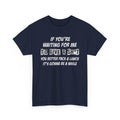 Funny Sarcastic Tee - If Youre Waiting For Me To Give A Sh*t Unisex T-Shirt
