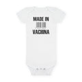 Funny Baby Onesie - Made In Vachina Bodysuit | Hilarious Infant Clothes Pun