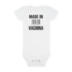 Funny Baby Onesie - Made In Vachina Bodysuit | Hilarious Infant Clothes Pun