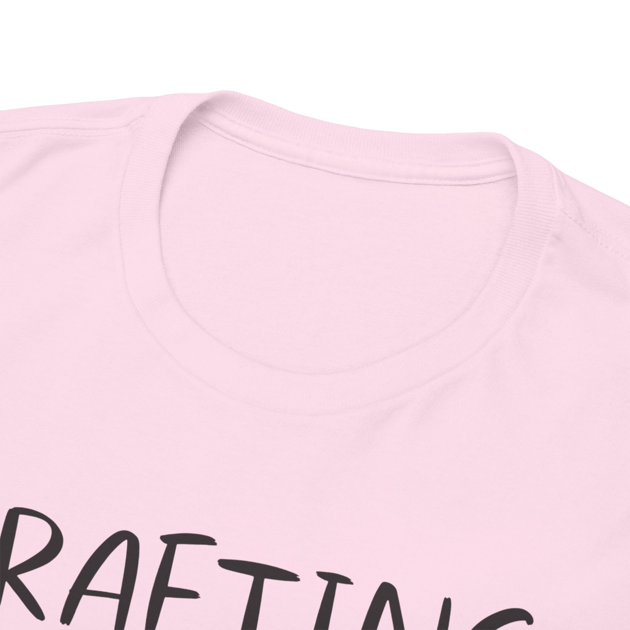 Funny Crafting Graphic Tee - Crafting Because Murder Is Wrong Cat Unisex T-Shirt