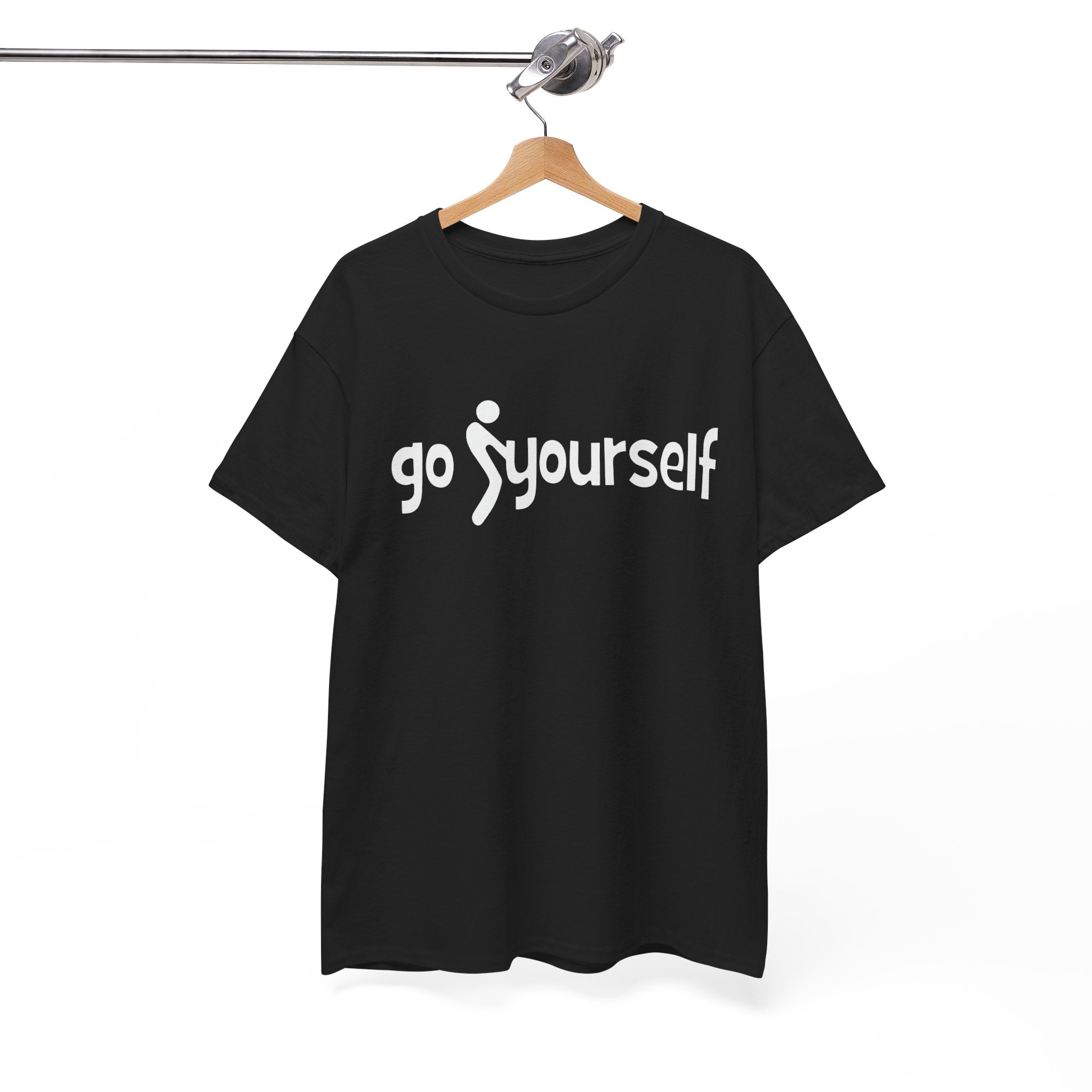 Edgy Sarcastic Graphic Tee - Go F Yourself Unisex T-Shirt | Blunt Slogan Shirt
