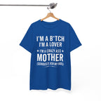 Retro 90s Graphic Tee - Im A Bitch Im A Lover Unisex T-Shirt | Sassy Lyric Shirt