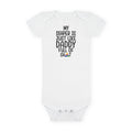Funny Baby Onesie - My Diaper Is Just Like Daddy Bodysuit | Hilarious Infant Clothes