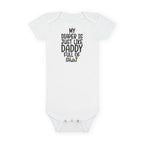 Funny Baby Onesie - My Diaper Is Just Like Daddy Bodysuit | Hilarious Infant Clothes