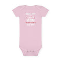 Funny Baby Onesie - Back Off I Have A Crazy Mom Bodysuit | Hilarious Infant Clothes