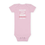 Funny Baby Onesie - Back Off I Have A Crazy Mom Bodysuit | Hilarious Infant Clothes