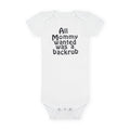 Funny Baby Onesie - All Mommy Wanted Was A Backrub Bodysuit | Hilarious Infant Clothes