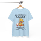 Funny Duck Graphic Tee - Controlling My Mouth Subtitles On My Face Unisex T-Shirt