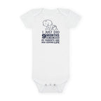 Funny Baby Onesie - I Just Did 9 Months On The Inside Bodysuit | Hilarious Infant Clothes
