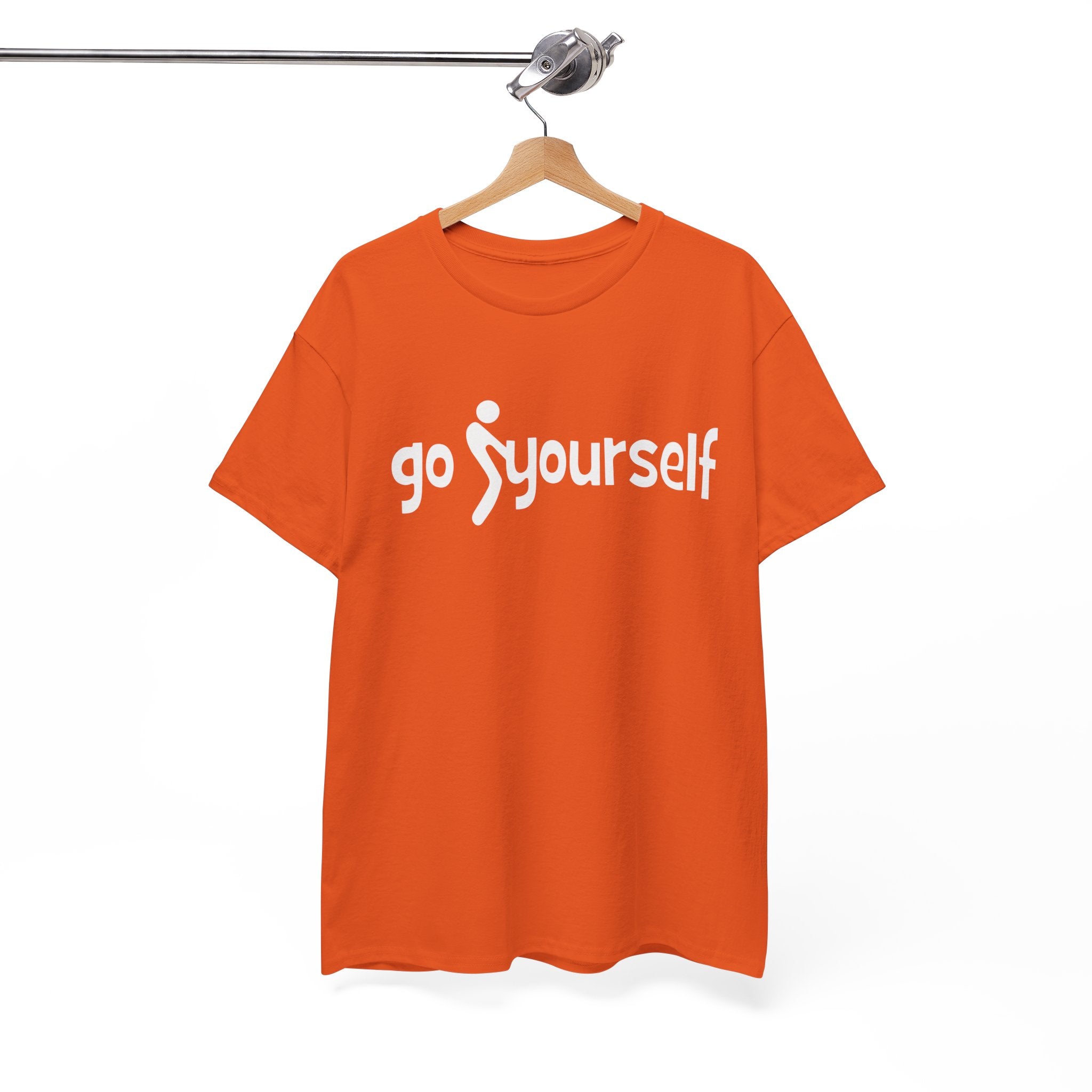 Edgy Sarcastic Graphic Tee - Go F Yourself Unisex T-Shirt | Blunt Slogan Shirt
