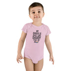 Funny Baby Onesie - My Diaper Is Just Like Daddy Bodysuit | Hilarious Infant Clothes