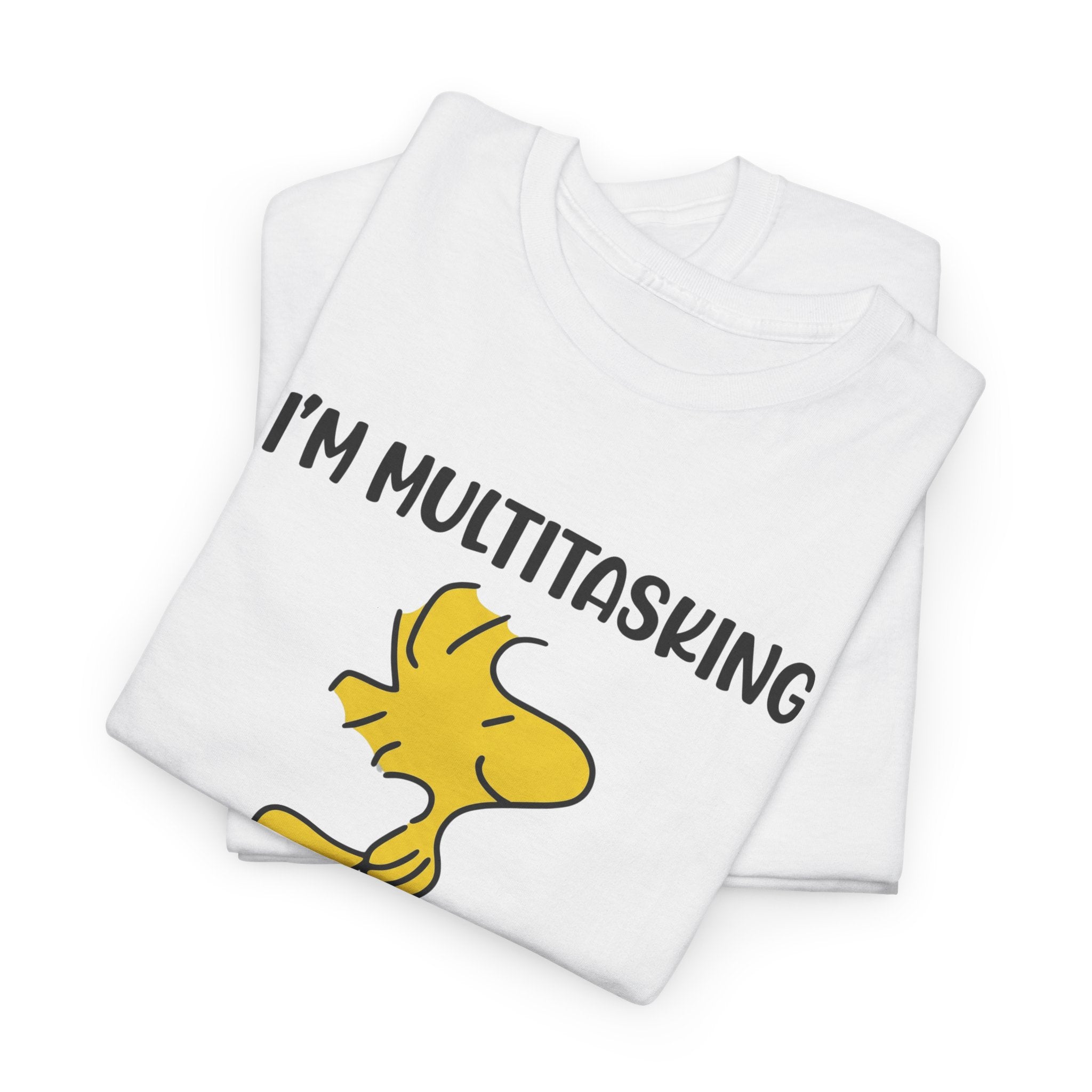 Funny Cartoon Graphic Tee - Im Multitasking Listen Ignore Forget Unisex T-Shirt