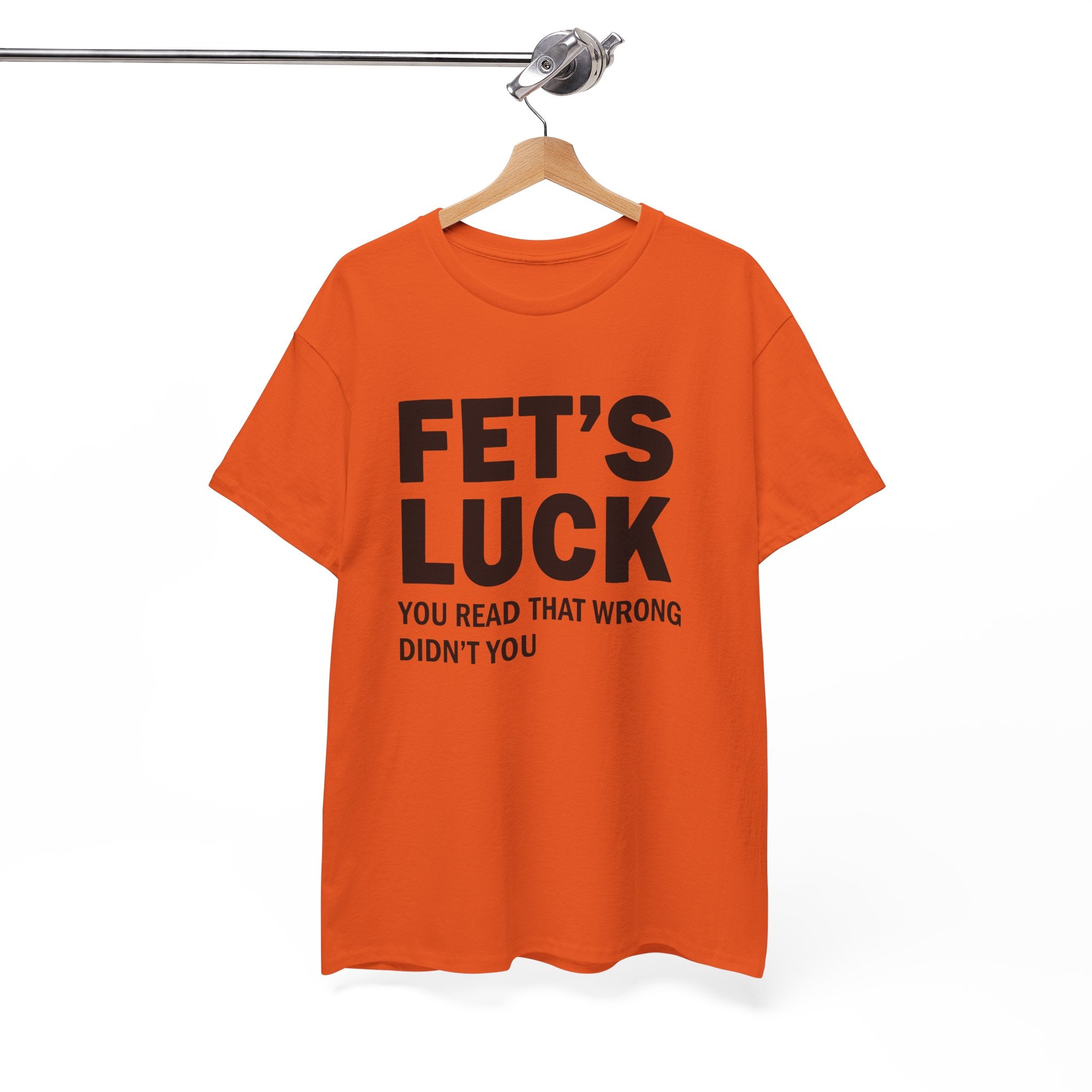 Funny Mind Trick Graphic Tee - Fets Luck You Read That Wrong Unisex T-Shirt