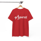 Edgy Sarcastic Graphic Tee - Go F Yourself Unisex T-Shirt | Blunt Slogan Shirt