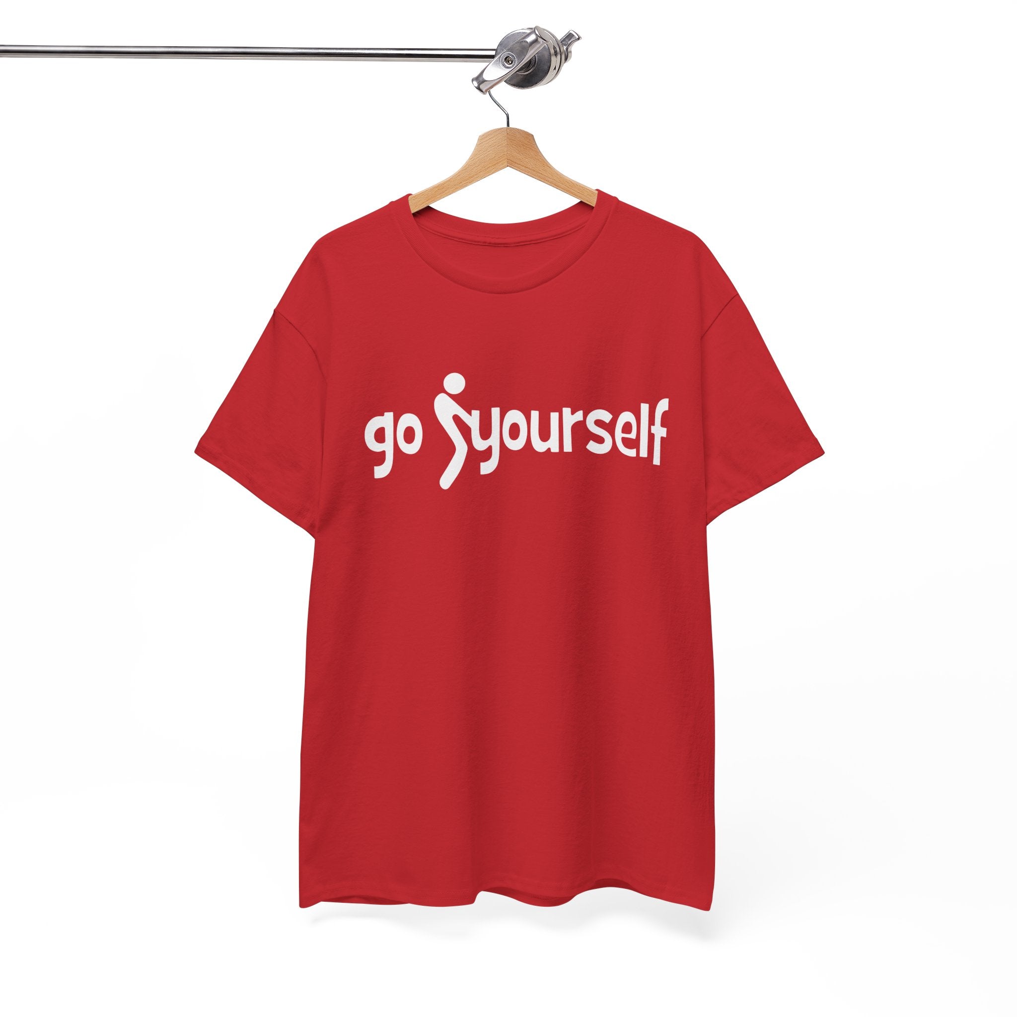 Edgy Sarcastic Graphic Tee - Go F Yourself Unisex T-Shirt | Blunt Slogan Shirt