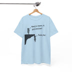 Ironic Motivational Tee - Hang In There It Gets Better Stickman Unisex T-Shirt