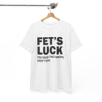 Funny Mind Trick Graphic Tee - Fets Luck You Read That Wrong Unisex T-Shirt
