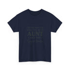 Funny Aunt Graphic Tee - Sugar Auntie Spoil Niece Nephew Unisex T-Shirt