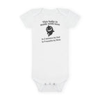 Funny Baby Onesie - Made With Love Baby Shark Bodysuit | Hilarious Infant Clothes