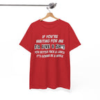 Funny Sarcastic Tee - If Youre Waiting For Me To Give A Sh*t Unisex T-Shirt