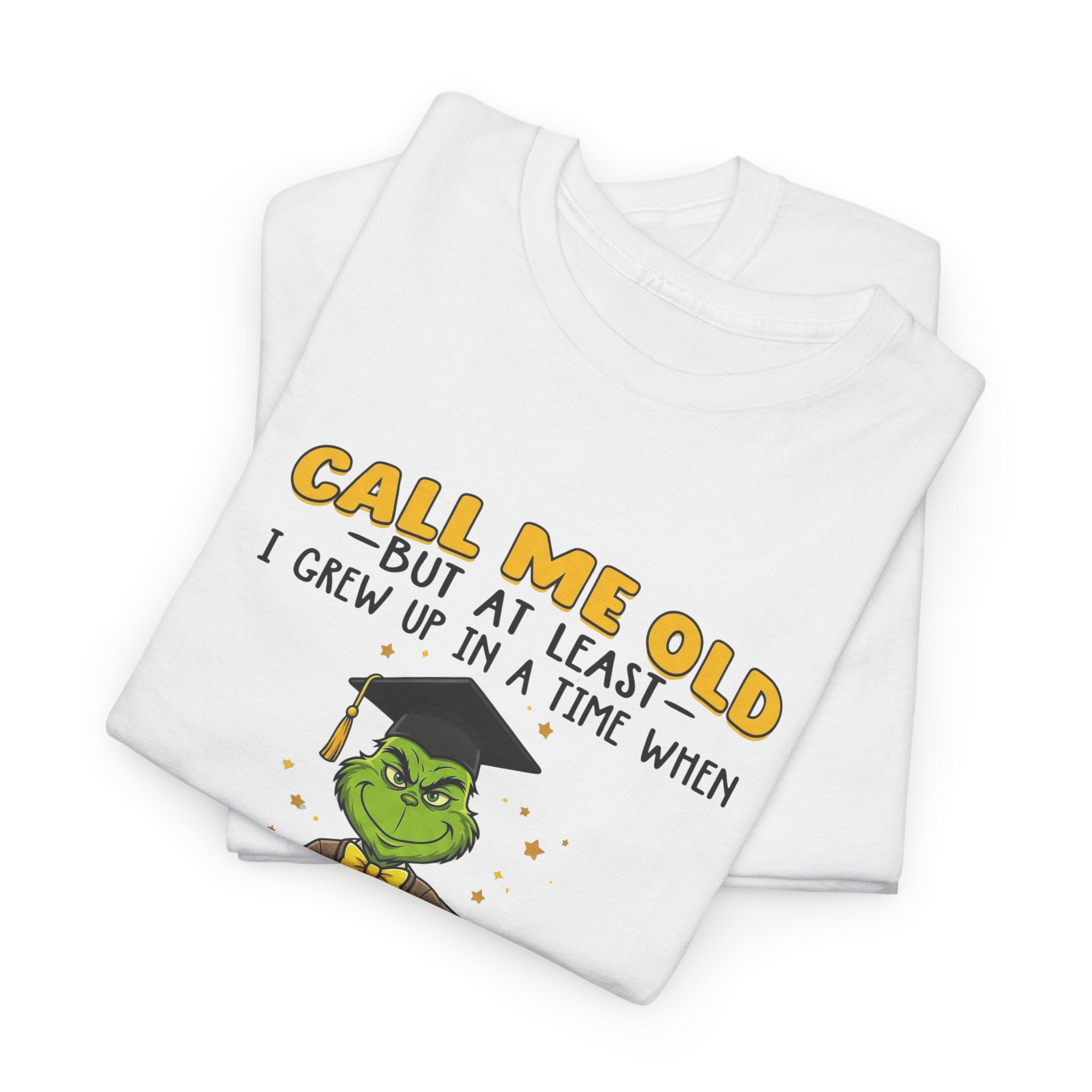 Funny Grinch Graphic Tee - Call Me Old Common Sense Unisex T-Shirt