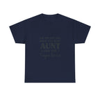 Funny Aunt Graphic Tee - Sugar Auntie Spoil Niece Nephew Unisex T-Shirt