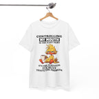 Funny Duck Graphic Tee - Controlling My Mouth Subtitles On My Face Unisex T-Shirt