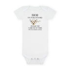 Funny Baby Onesie - Dear Dad Of All The Balls Im Glad I Came Out Of Yours Bodysuit