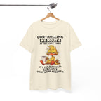 Funny Duck Graphic Tee - Controlling My Mouth Subtitles On My Face Unisex T-Shirt