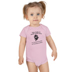 Funny Baby Onesie - Made With Love Baby Shark Bodysuit | Hilarious Infant Clothes
