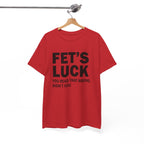Funny Mind Trick Graphic Tee - Fets Luck You Read That Wrong Unisex T-Shirt