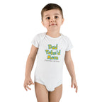 Funny Baby Onesie - Dad Poked Mom Thats How I Got Here Bodysuit | Hilarious Infant Clothes