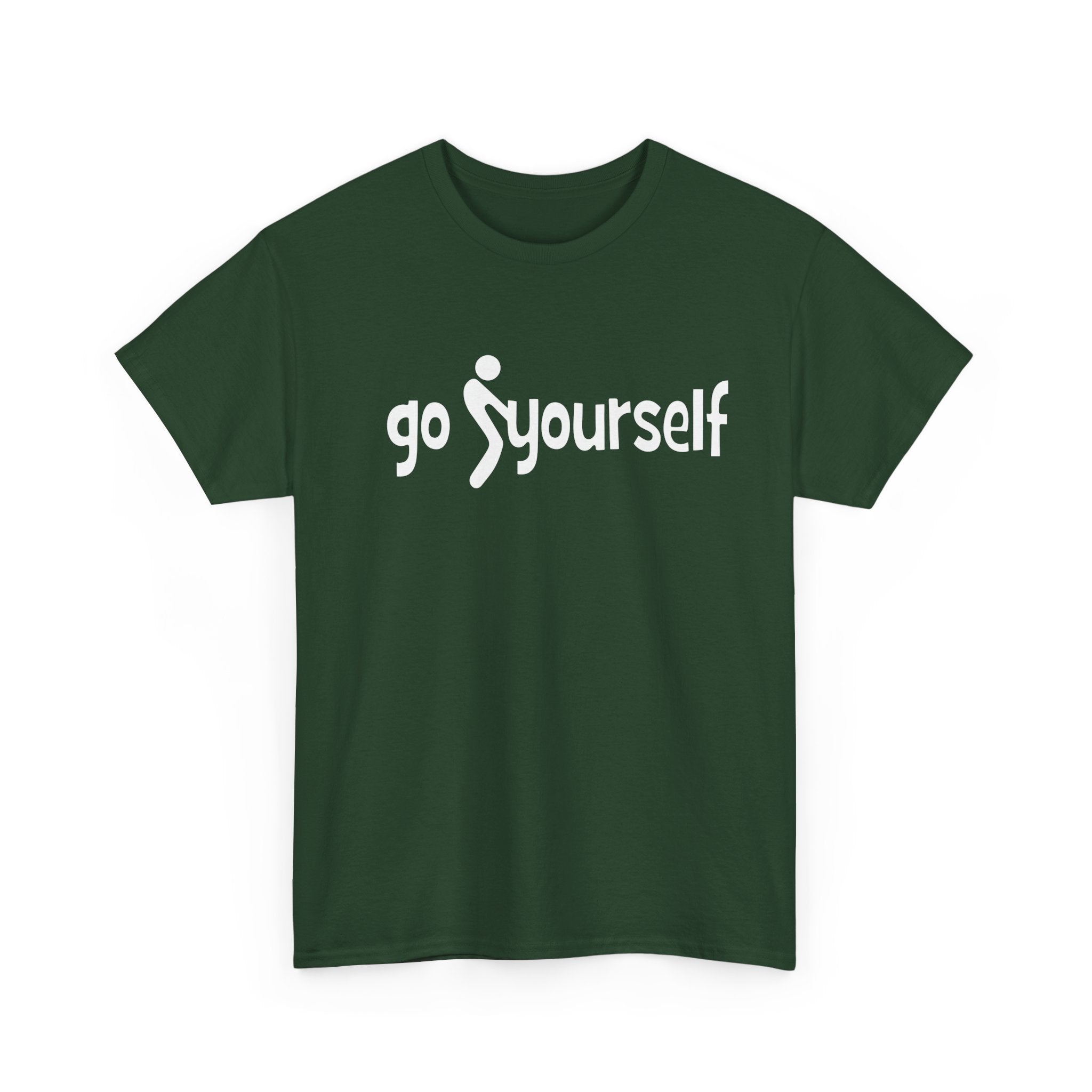 Edgy Sarcastic Graphic Tee - Go F Yourself Unisex T-Shirt | Blunt Slogan Shirt