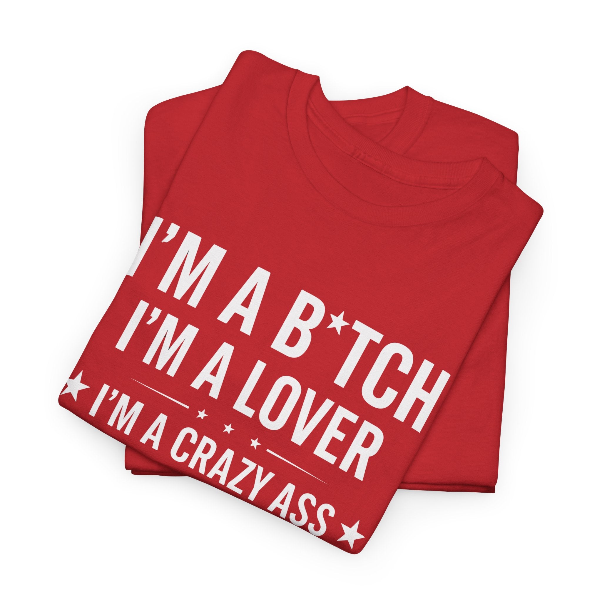 Retro 90s Graphic Tee - Im A Bitch Im A Lover Unisex T-Shirt | Sassy Lyric Shirt