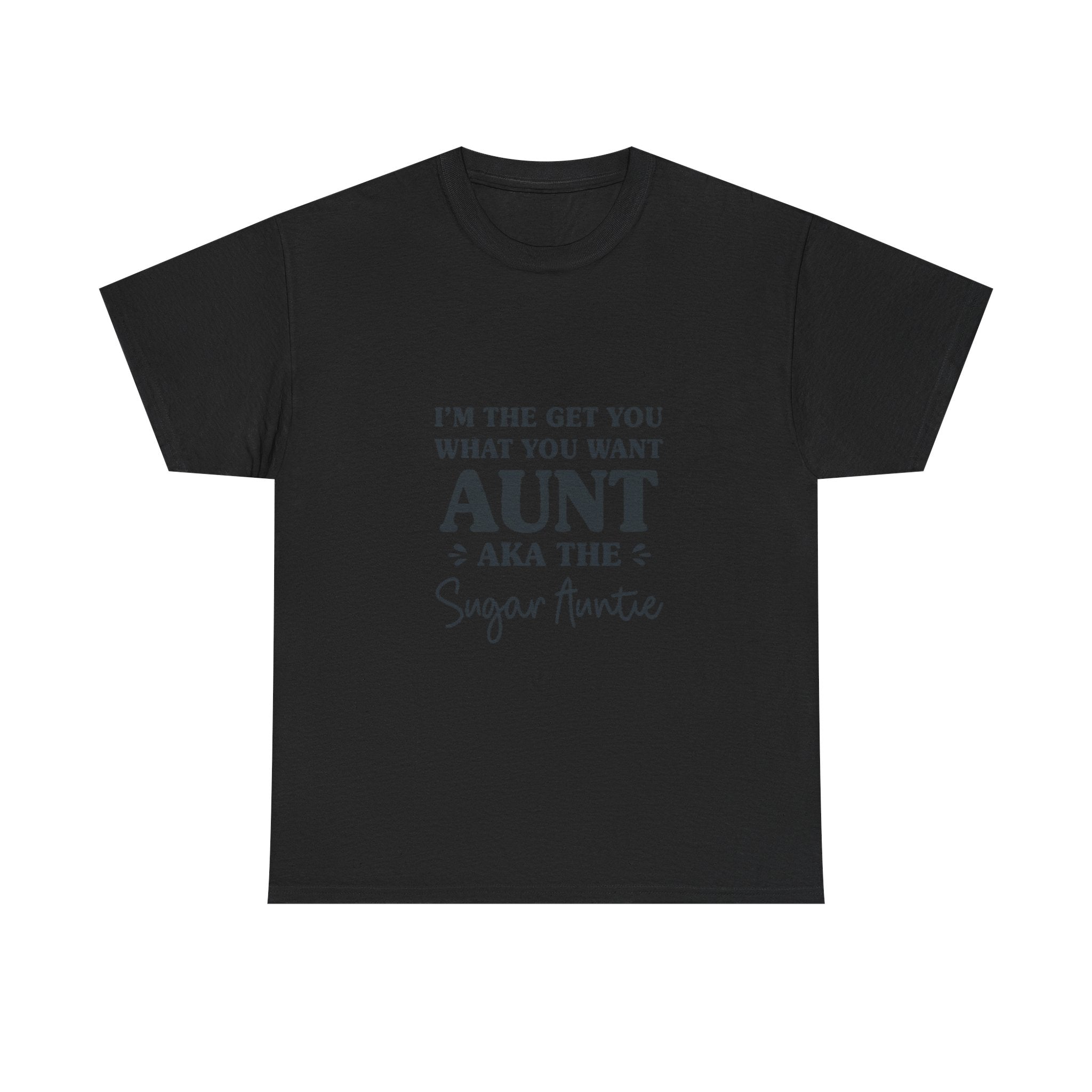 Funny Aunt Graphic Tee - Sugar Auntie Spoil Niece Nephew Unisex T-Shirt