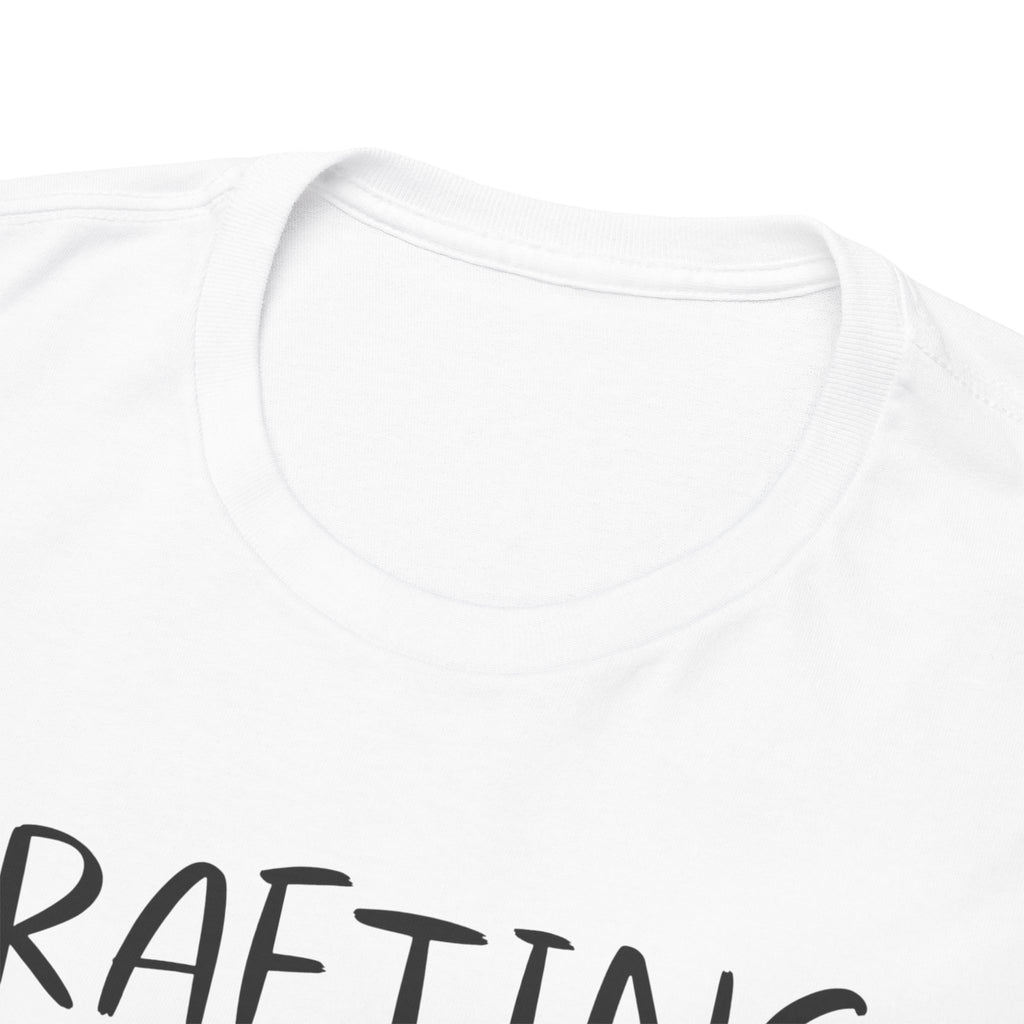 Funny Crafting Graphic Tee - Crafting Because Murder Is Wrong Cat Unisex T-Shirt